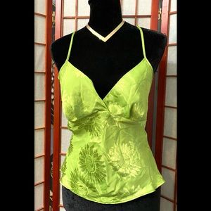 🔥GORGEOUS PAJAMA CAMI TOP🔥Size Medium 🔥Used